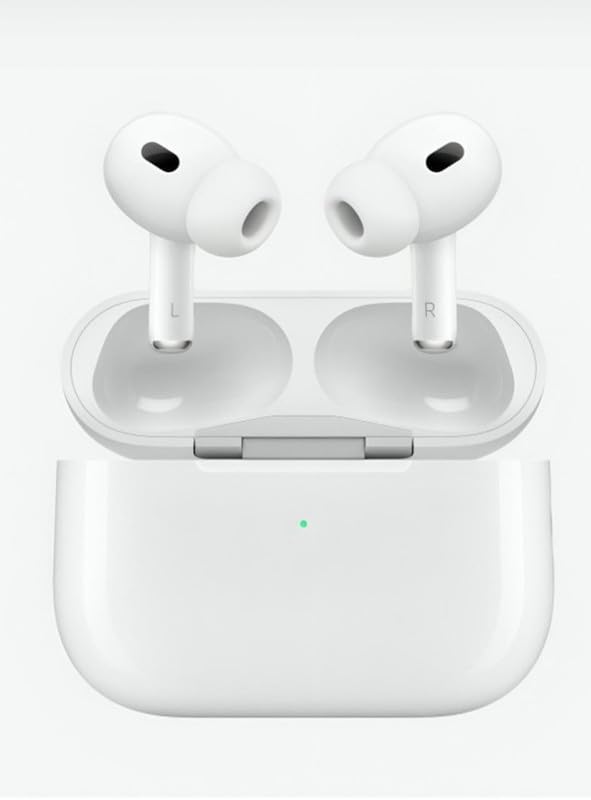 Wireless Earbuds, Bluetooth 5.3, TWS, Noise Cancelling, Hi-Fi Stereo Sound, Waterproof, Long Battery Life, Auto Pairing, White