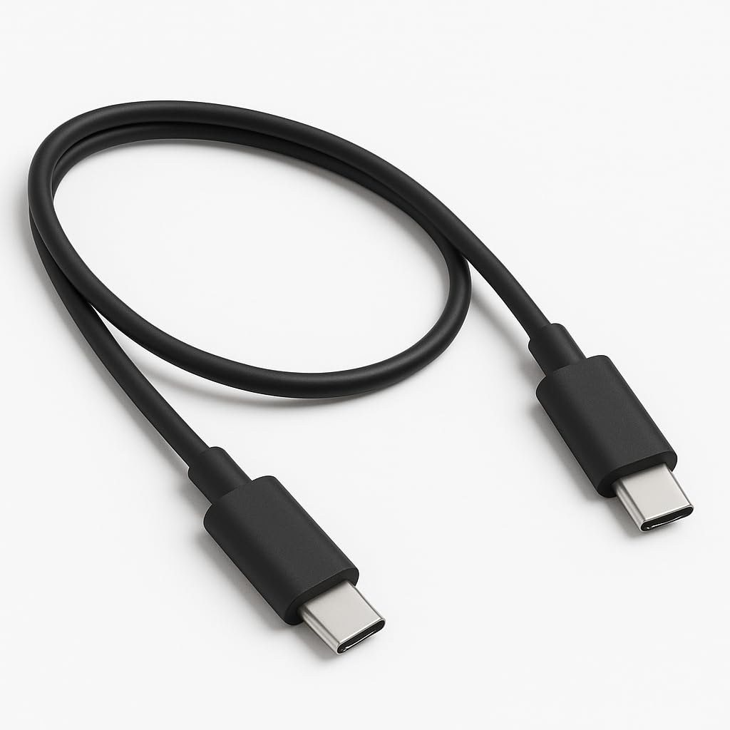 Motorola 68W Type-C Turbo Charging 3.3ft Cable For Motorola Edge 60 Fusion/60 Pro/50 Fusion/50 Pro/G85/G45/ Razr 50 Ultra/Moto G84/G54/G35/Edge 40 Neo/Laptop/Tablet Moto Pad 60 Pro-68watt Cord-Black