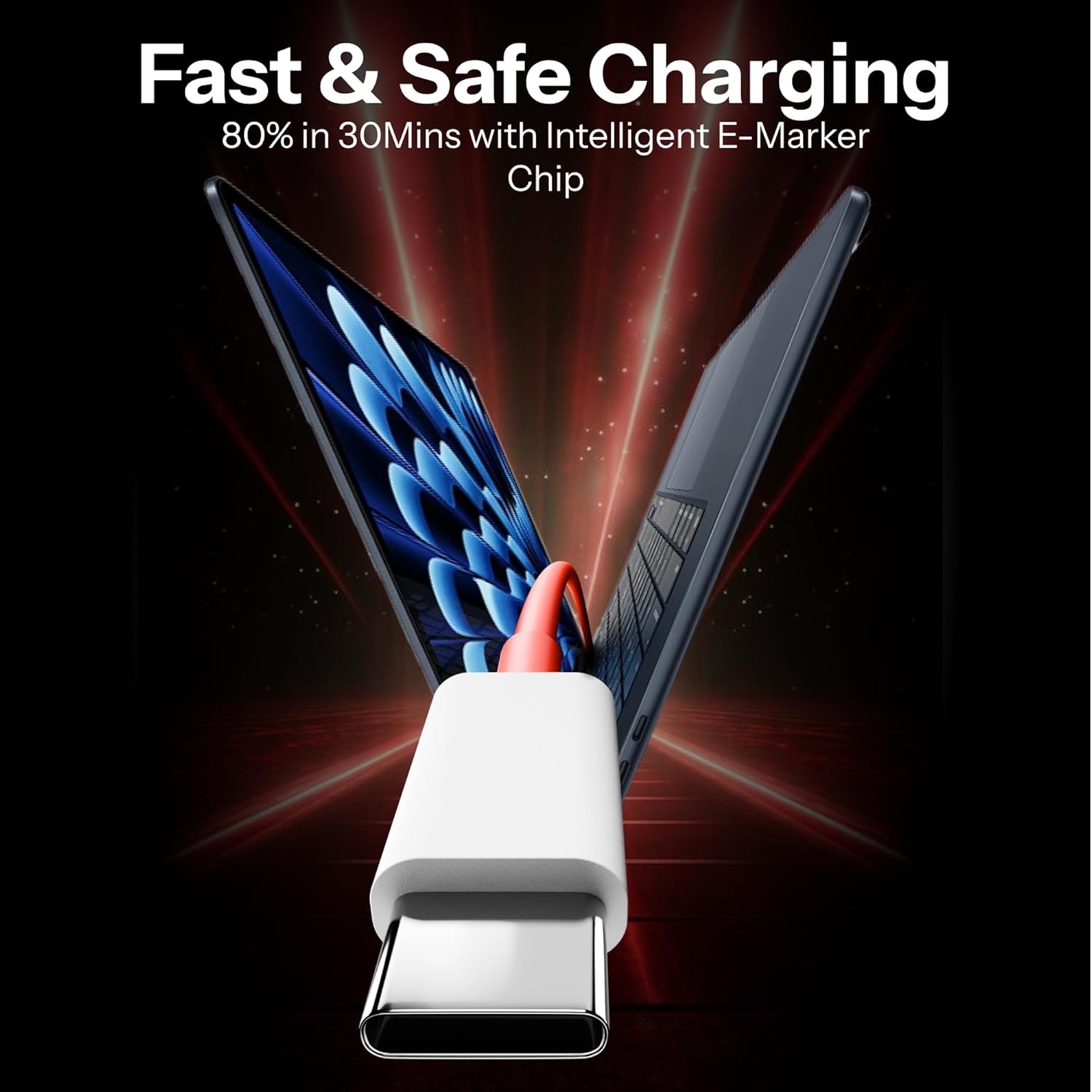 i ToP AINE SuperVOOC 65W USB C Fast Charger Cable For OnePIus 12/11/ 10R/ 10T/ 9 Pro/Nord Series – Type-C To C Power Delivery Cord– Original High-Speed Charging
