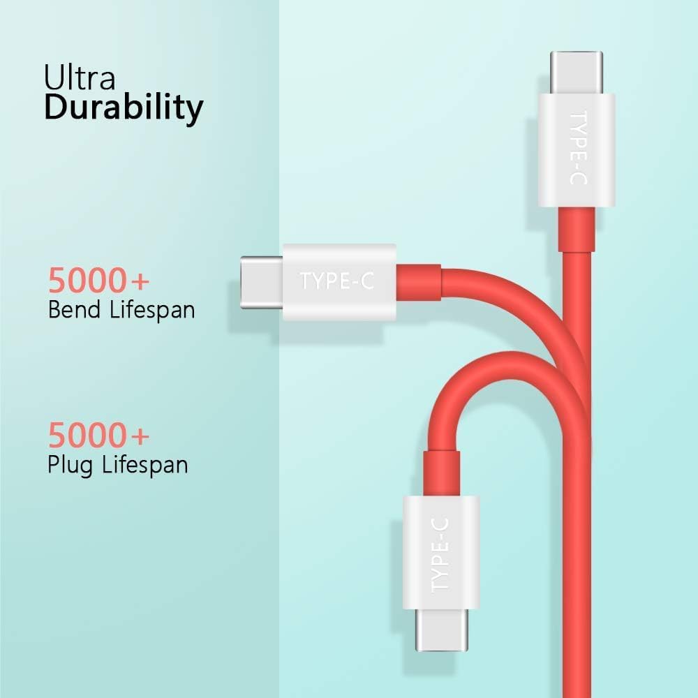 i ToP AINE SuperVOOC 33W USB to C Fast Charger Cable For OnePIus 12/11/ 10R/ 10T/ 9 Pro/Nord Series – USB to Type-C  Power Delivery Cord– Original High-Speed Charging