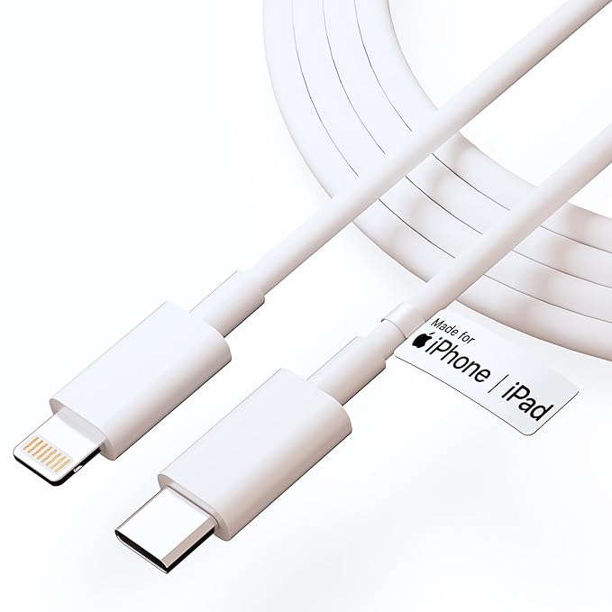 UNBREAKable (Pack of 1)USB Type C to Lightning Cable 27W[MFi Certified +2 Years Warranty*]Fast Charger Cable for iPhone 14/13/12/11/X/XS/XR/8/Plus, iPad Mini/Pro/Max, USB Type-C Power Delivery Cord,1M