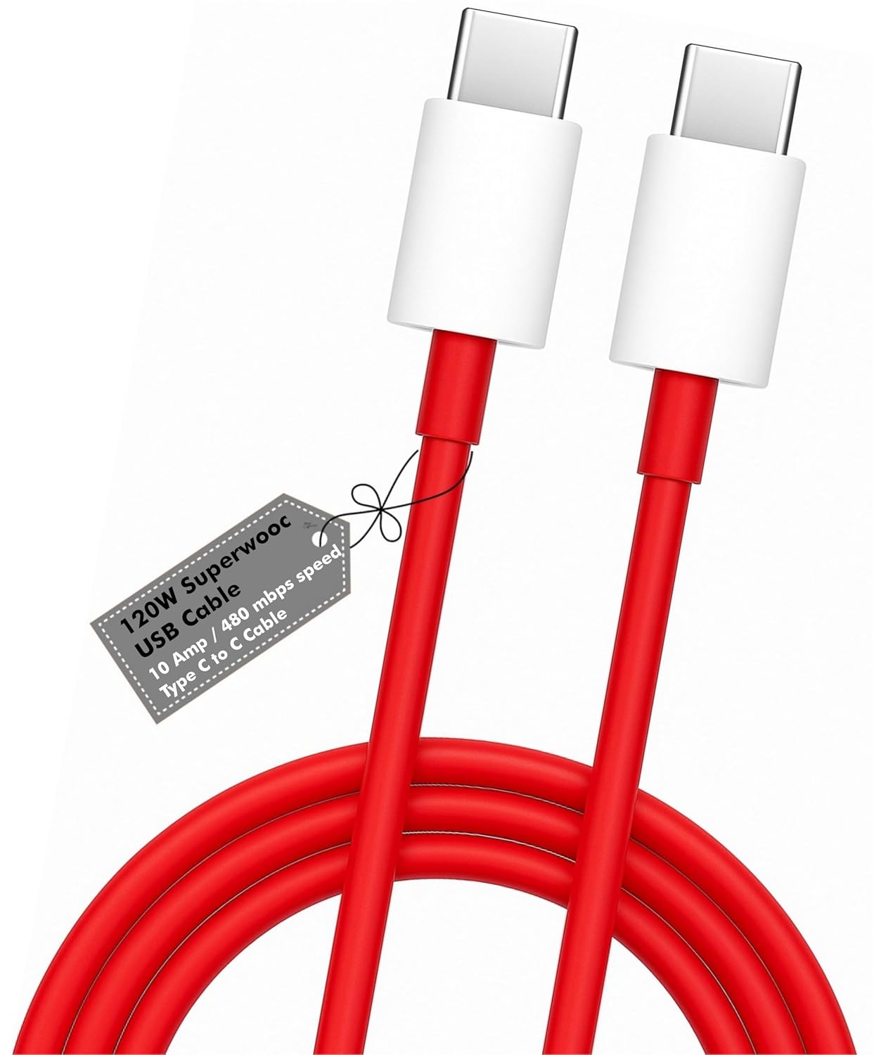 i ToP AINE SuperVOOC 33W USB C Fast Charger Cable For OnePIus 12/11/ 10R/ 10T/ 9 Pro/Nord Series – Type-C To C Power Delivery Cord– Original High-Speed Charging