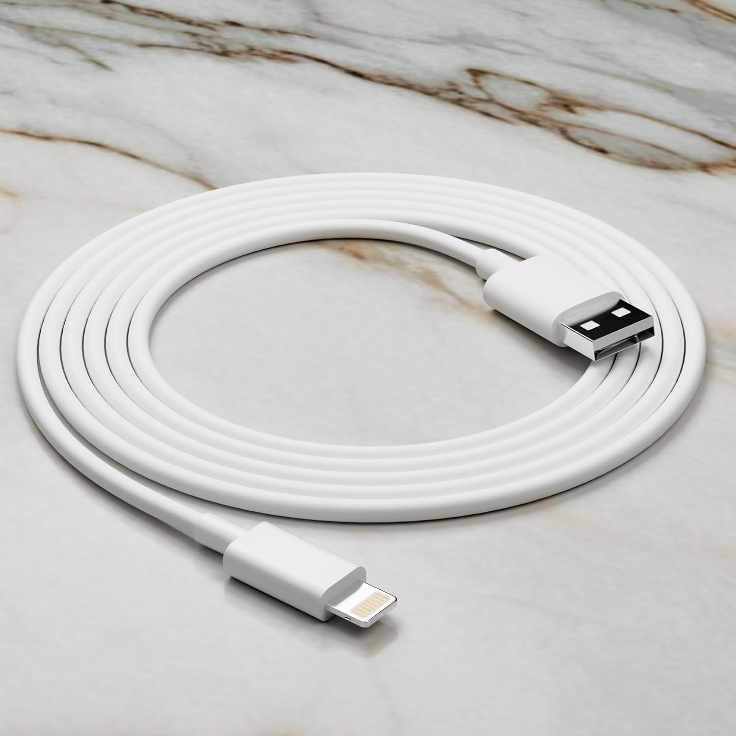AURA USB (Pack of 2) Type C to Lightning Cable 27W [MFi Certified + 2 Years Warranty*] Fast Charger Cable for iPhone 14/13/12/11/X/XS/XR/8/Plus,iPad Mini/Pro/Max,USB Type-C Power Delivery Cord.
