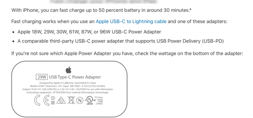 AppIe USB to Lightning Cable 1M [Apple MFi Certified +2 Year Warrenty] iPhone Fast Charger Cable Power Delivery Charging Cord 14/13/12/12 PRO Max/12 Mini/11/11PRO/XS/Max/XR/X/8/8Plus
